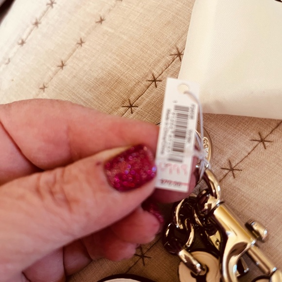 Coach Black and Gold Bee Keychain Or Bag Charm - Picture 4 of 9